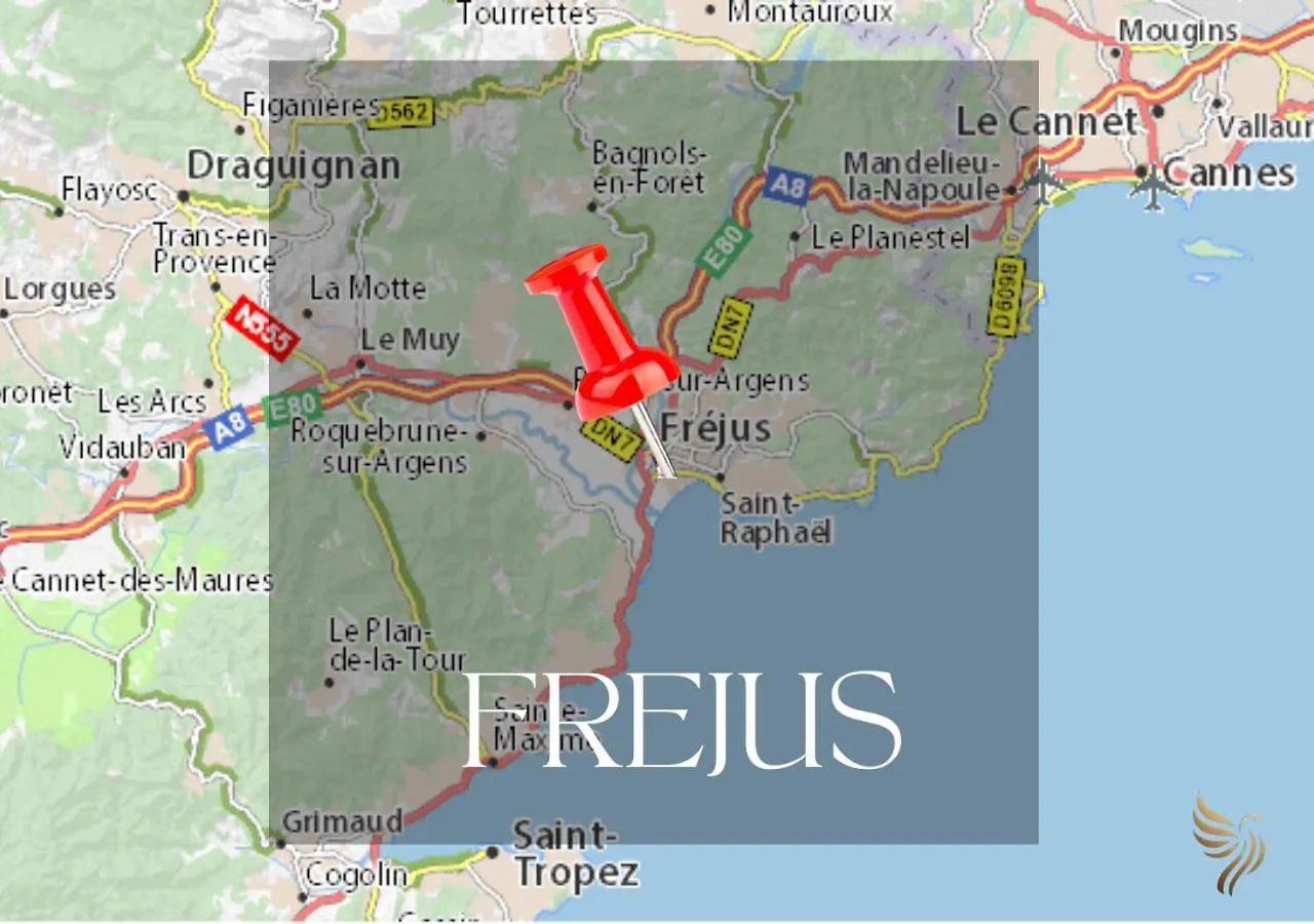 Appart T4 - 6 Pers, Park, 800 M Plage - Capitalchic Services Frejus 0*,